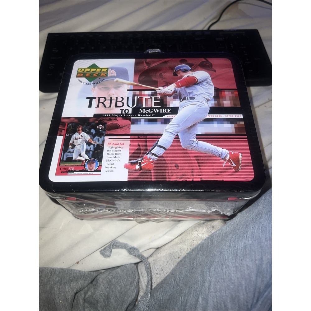 Upper Deck Tribute to Mark McGwire 1999 MLB Tributes Lunch Box Set‎ Sealed
